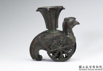 图片[3]-Pigeon-form with vase and wheels, late Ming dynasty (1368-1644)-China Archive